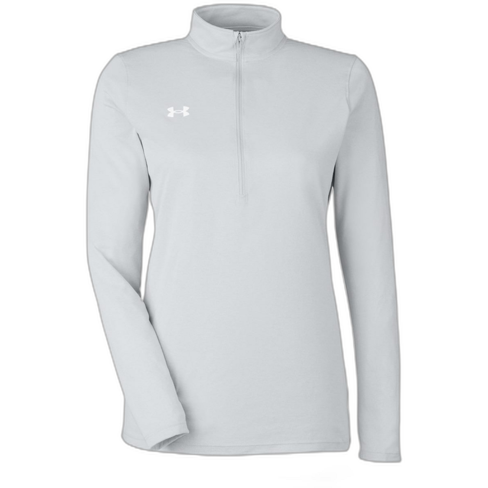 Women's Team Tech™ Half-Zip — Mod Grey Light Heather/ White