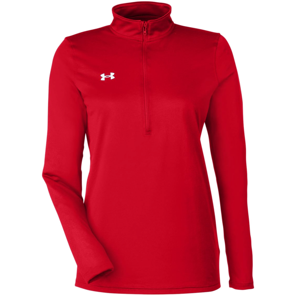 Women's Team Tech™ Half-Zip — Red/ White