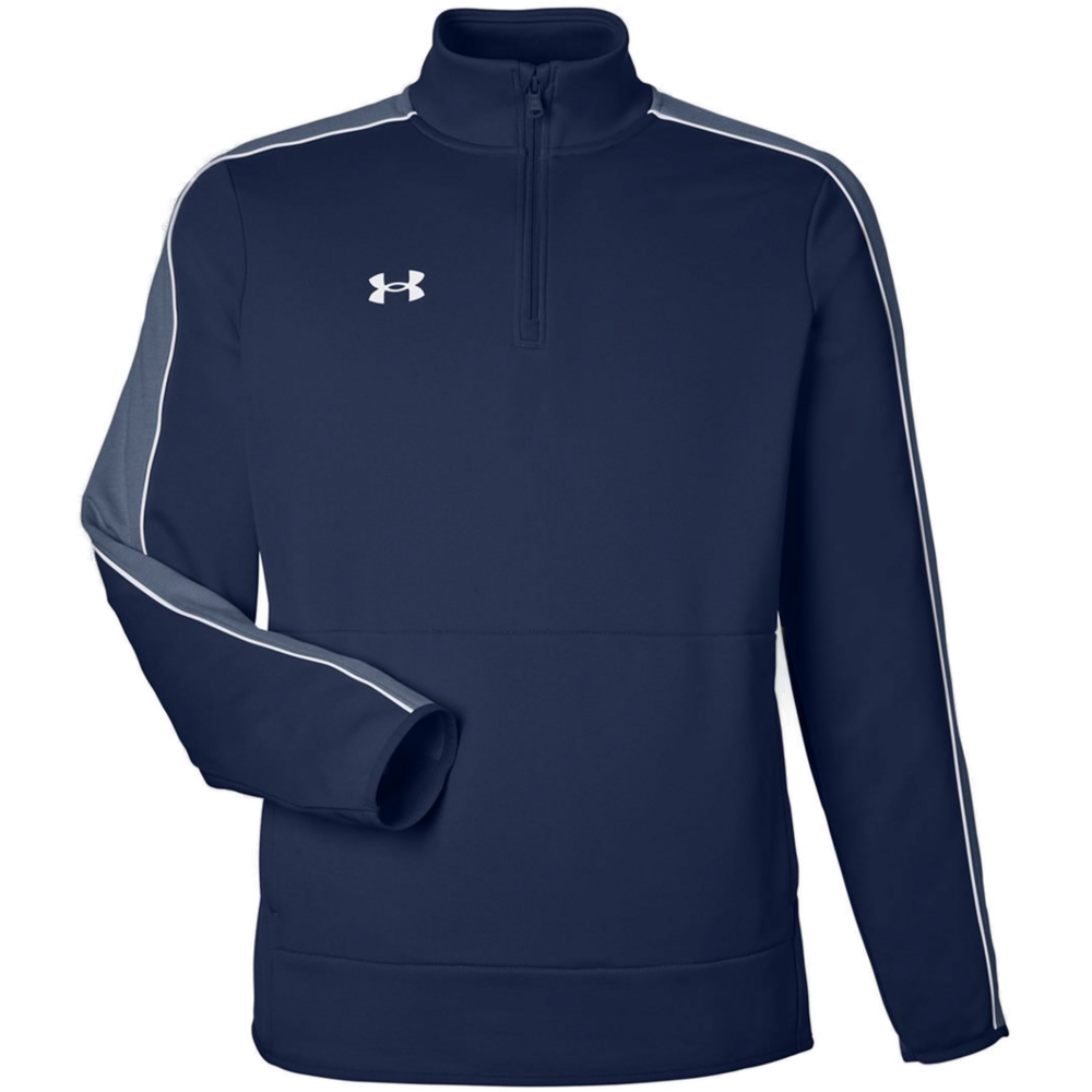 Command Quarter-Zip Pullover 2.0 — Midnight Navy/ White