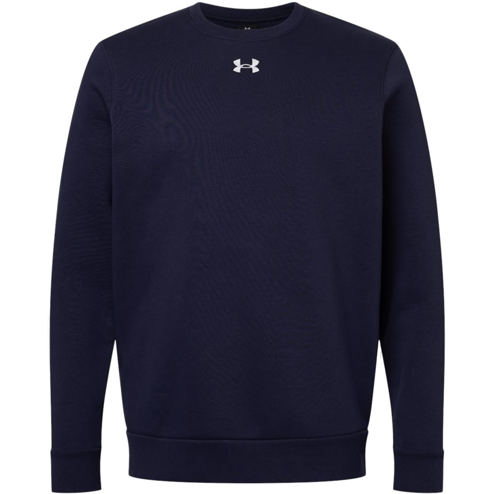 Men's Team Icon Fleece Crew — Midnight Navy/ White 