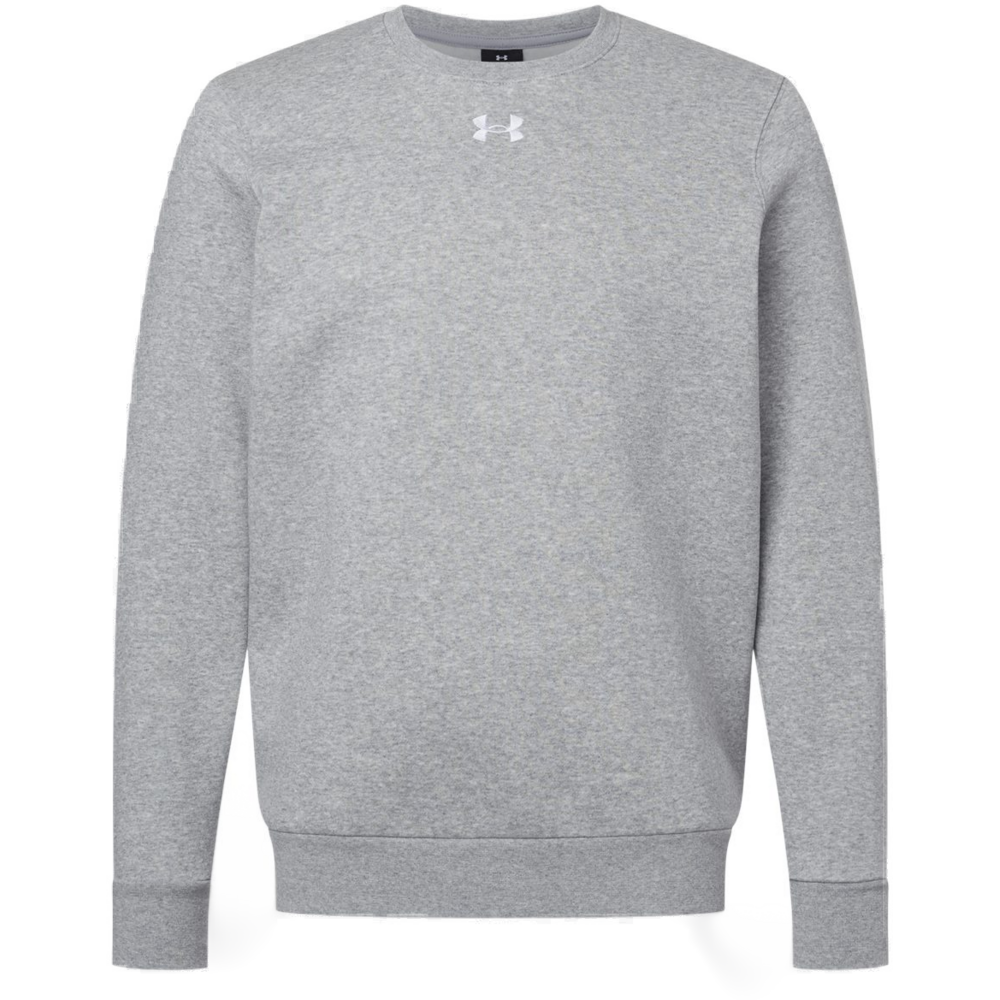 Men's Team Icon Fleece Crew — Mod Grey Light Heather/ White