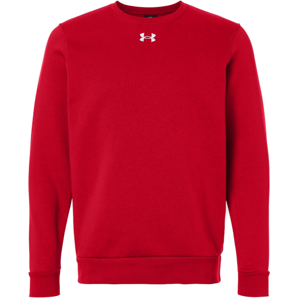 Men's Team Icon Fleece Crew — Red/ White