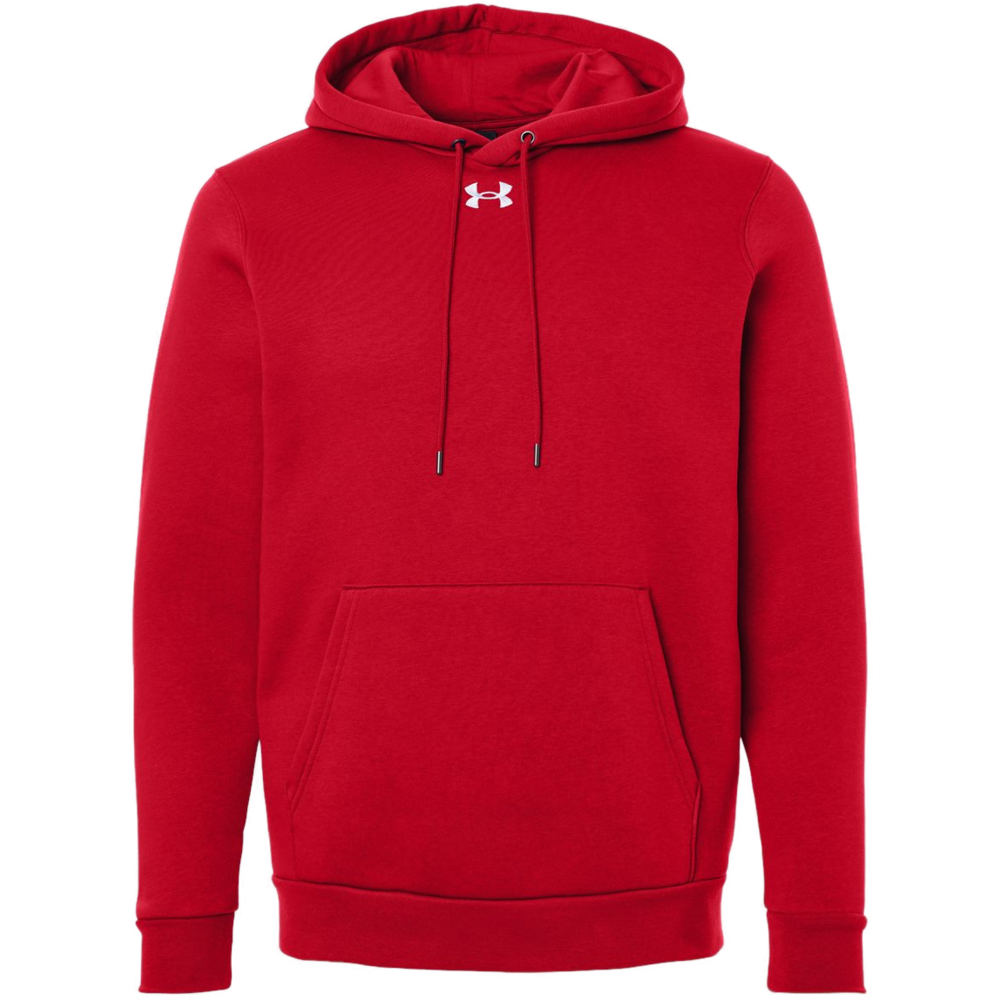 Men's Team Icon Fleece Hooded Sweatshirt — Red/ White