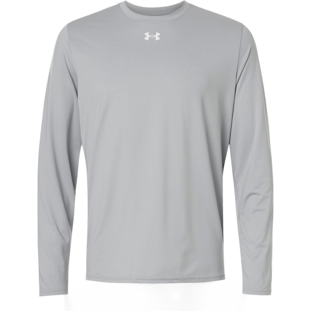 Men's Team Vanish Long Sleeve T-Shirt — Mod Grey/ White