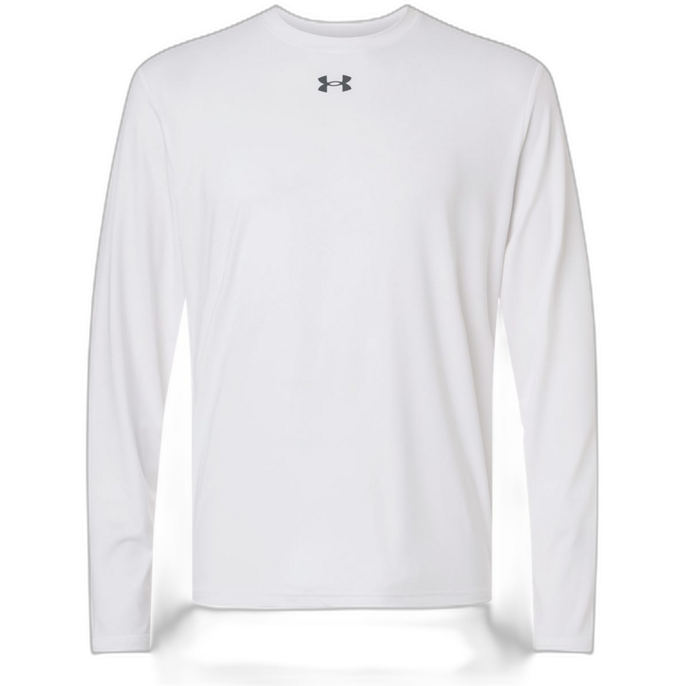 Men's Team Vanish Long Sleeve T-Shirt — White/ Pitch Grey