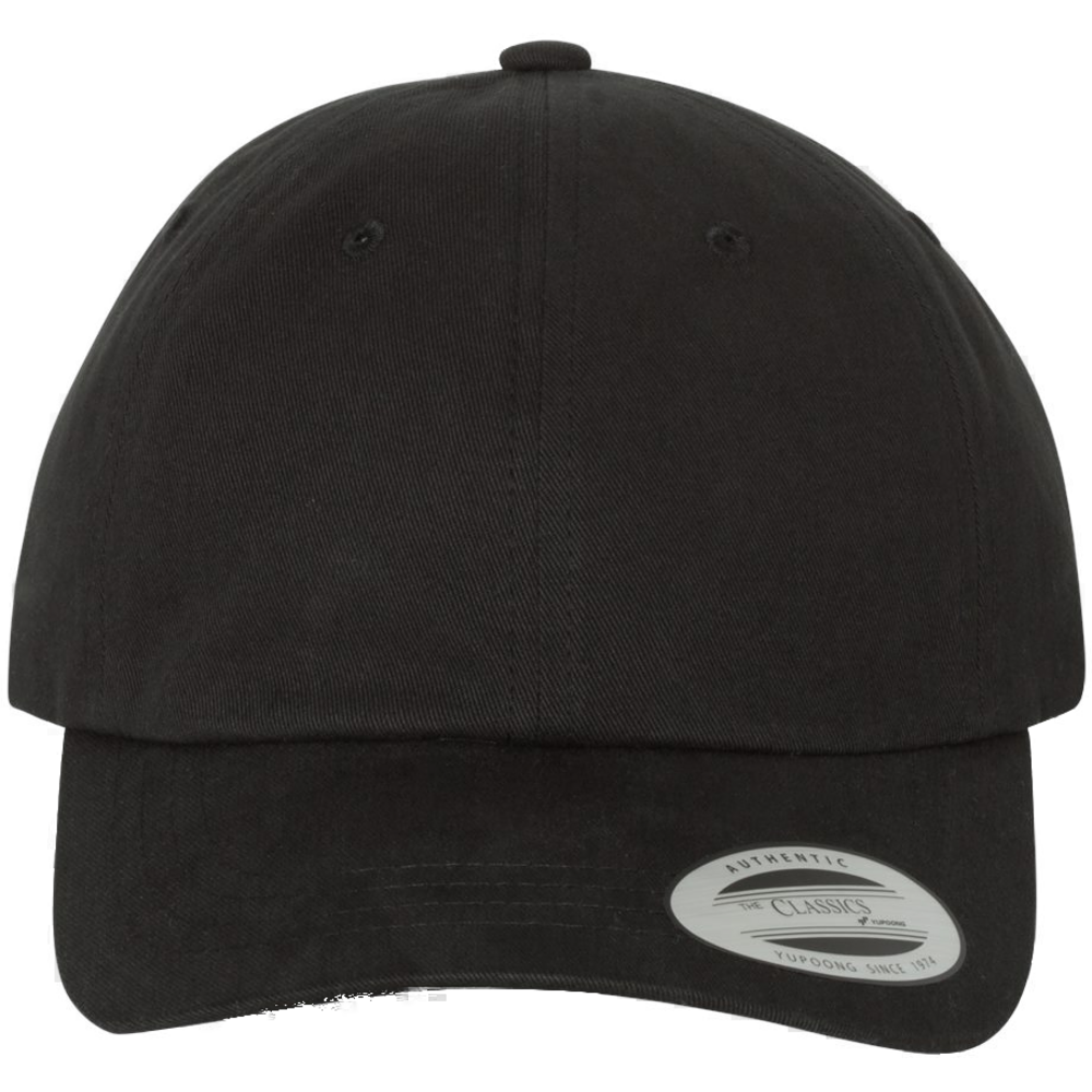 Peached Cotton Twill Dad Hat