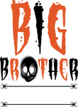 Big Brother Lil Brother Halloween Name 1 of 2 Template Gift