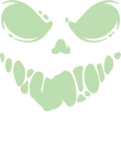 Scary Ghost Halloween Name Template Gift