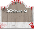 Welcome to Town Halloween Template Gift