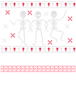 Skeleton Halloween Ugly Sweater Gift