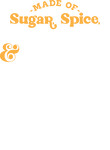 Made of Sugar Spice Template Gift