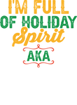Full of Holiday Spirit Template Gift