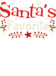 Santa's Favorite Last Name Christmas Template Gift