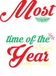 The Most Time of the Year Christmas Template Gift