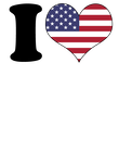 I Heart USA Soccer Player Gift