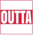 Straight Outta Baseball - Red Gift