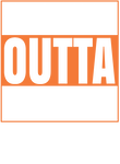 Straight Outta Hockey - Orange Gift