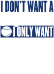 Don't Want Boyfriend Only Baseball Player - Navy Gift
