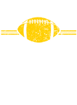 Property of Football Player - White & Yellow on Burgundy Gift