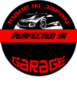 Car Made in Japan Custom Name Garage Gift