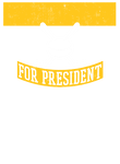 Hockey Player For President - Yellow Gift
