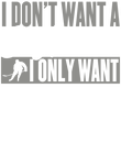 Don't Want Boyfriend Only Hockey Player - Silver Gift