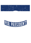 Baseball for President - Navy Gift