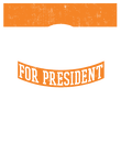 Basketball Player For President - Orange Gift