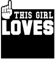 This Girl Loves Black Gift