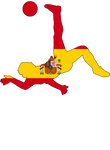 Got Player? Spain Bicycle Kick World Cup Gift