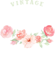 Vintage Floral Birth Year Gift