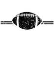 Property of Football Player - White & Black on Red Gift