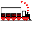 Love Train Custom Name Valentine's Day Gift