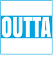 Straight Outta Baseball - Blue Gift