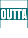 Straight Outta Hockey - Teal Gift