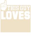 This Guy Loves Basketball - Cream Gift