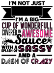 Not Just Name But Awesome Sauce Lady Gift