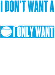 Don't Want Boyfriend Only Baseball Player - Blue Gift