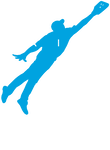 Air Baseball Player - Blue Gift