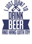Drink Beer Hang With Pet Gift