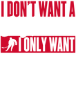 Don't Want Boyfriend Only Hockey Player - Red Gift