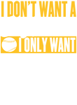 Don't Want Boyfriend Only Baseball Player - Yellow Gift