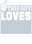 This Guy Loves Baseball - Silver Gift
