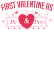Newlywed First Valentines Mr & Mrs Gift