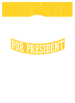 Basketball Player For President - Yellow Gift