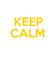 Keep Calm Let Football Player Handle It - White & Yellow on Green Gift