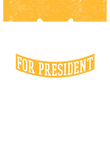 Hockey Player for President (Yellow) Gift