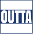 Straight Outta Baseball - Navy Gift