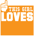 This Girl Loves Orange Gift