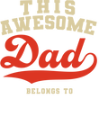 This Awesome Dad Belongs To Gift